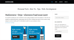 Desktop Screenshot of davidtan.org