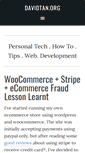 Mobile Screenshot of davidtan.org