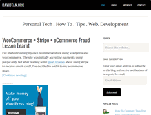 Tablet Screenshot of davidtan.org